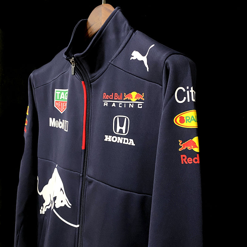 F1 Red Bull round neck racing suit winter