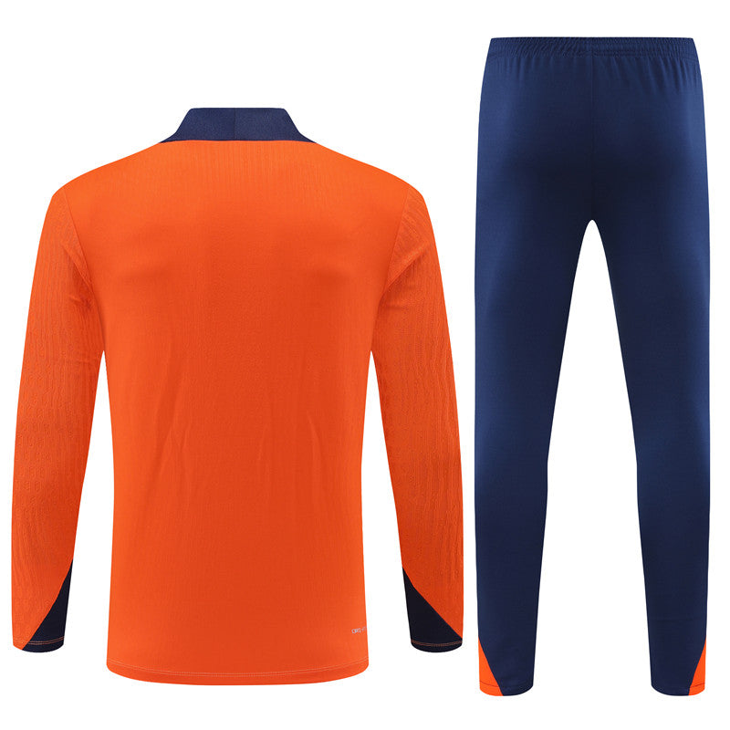 24-25 Netherlands half zipper training tracksuit