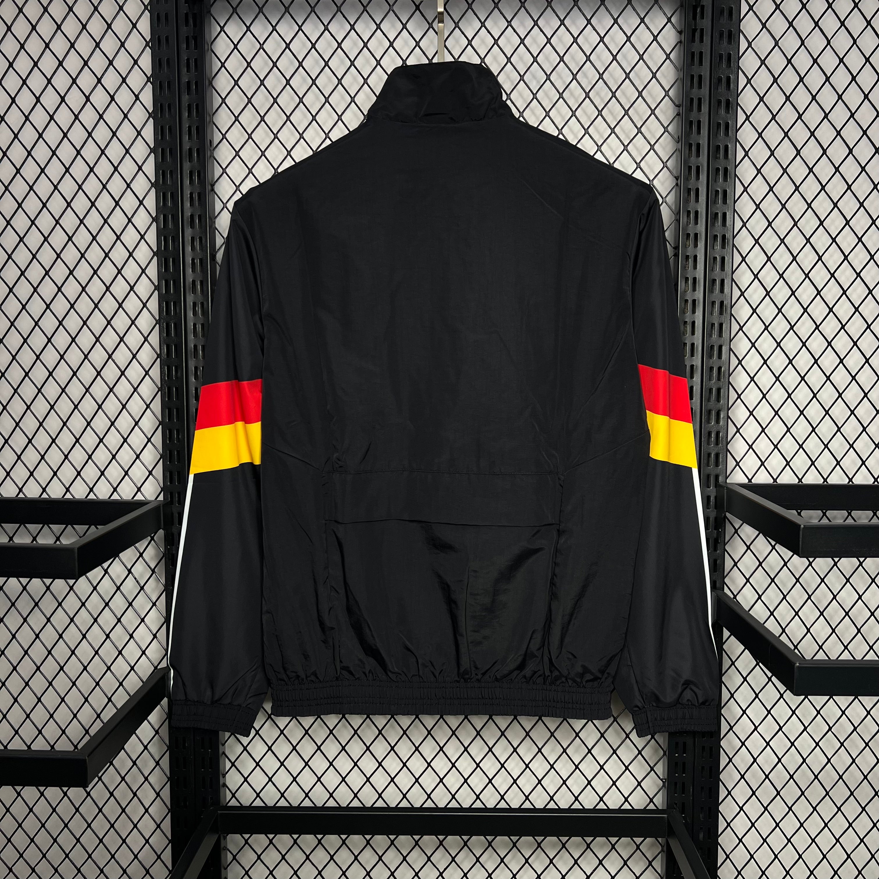 Germany 2024/25 Euro Black windbreaker