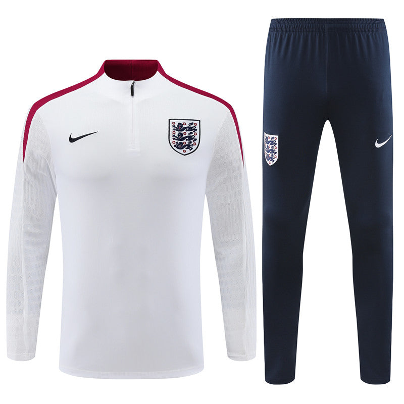 24-25 England half zipper training tracksuit