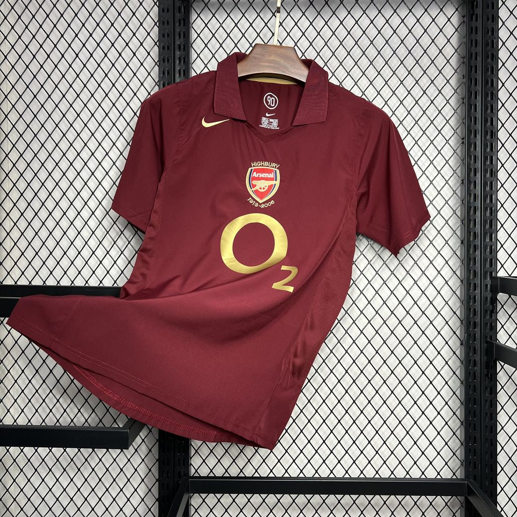 Arsenal 2005/06 Home Retro Jersey