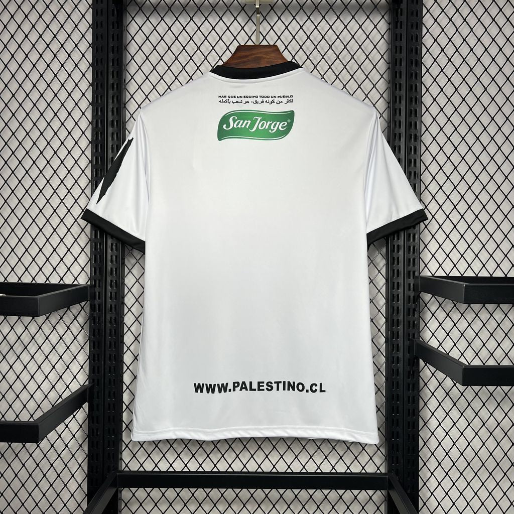 CD Palestino 2024/25 White Graffiti Jersey