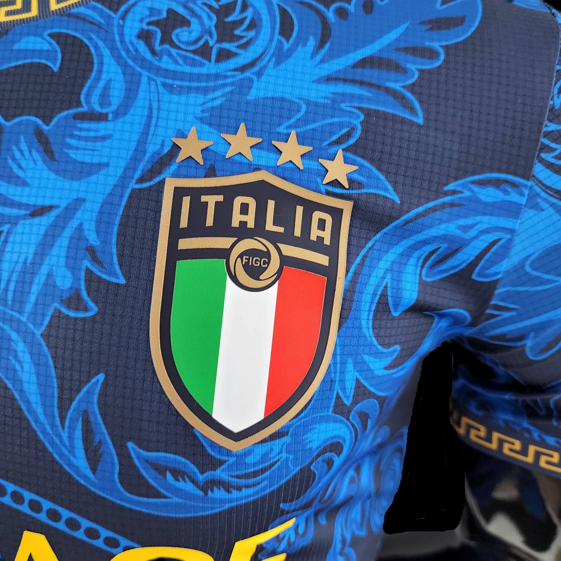 2022 Player Version Italy x Versace blue