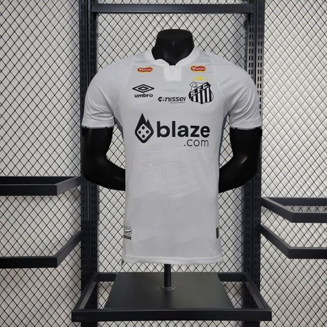 Santos 25-26 Home Jersey With Sponsors - Player Version