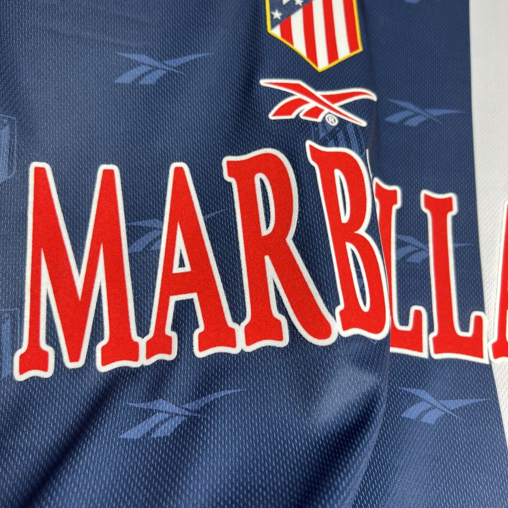 Atletico Madrid 1998/99 Away Retro Jersey