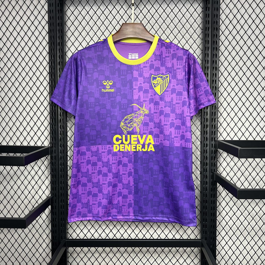 Malaga 2024/25 Purple pre-match training Jersey