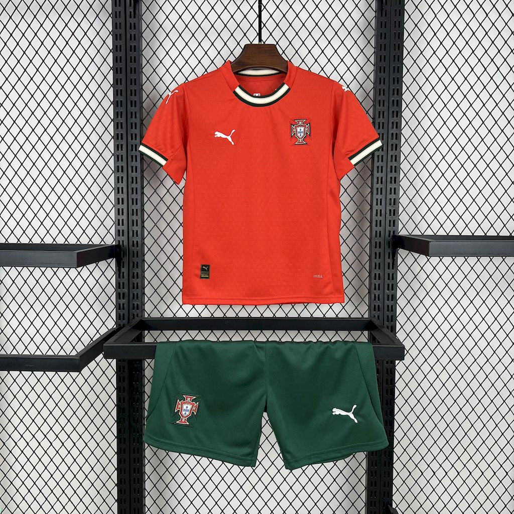 Portugal 2025/26 Home Kids Kit