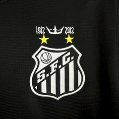 11/12 Santos  Black Retro Jersey
