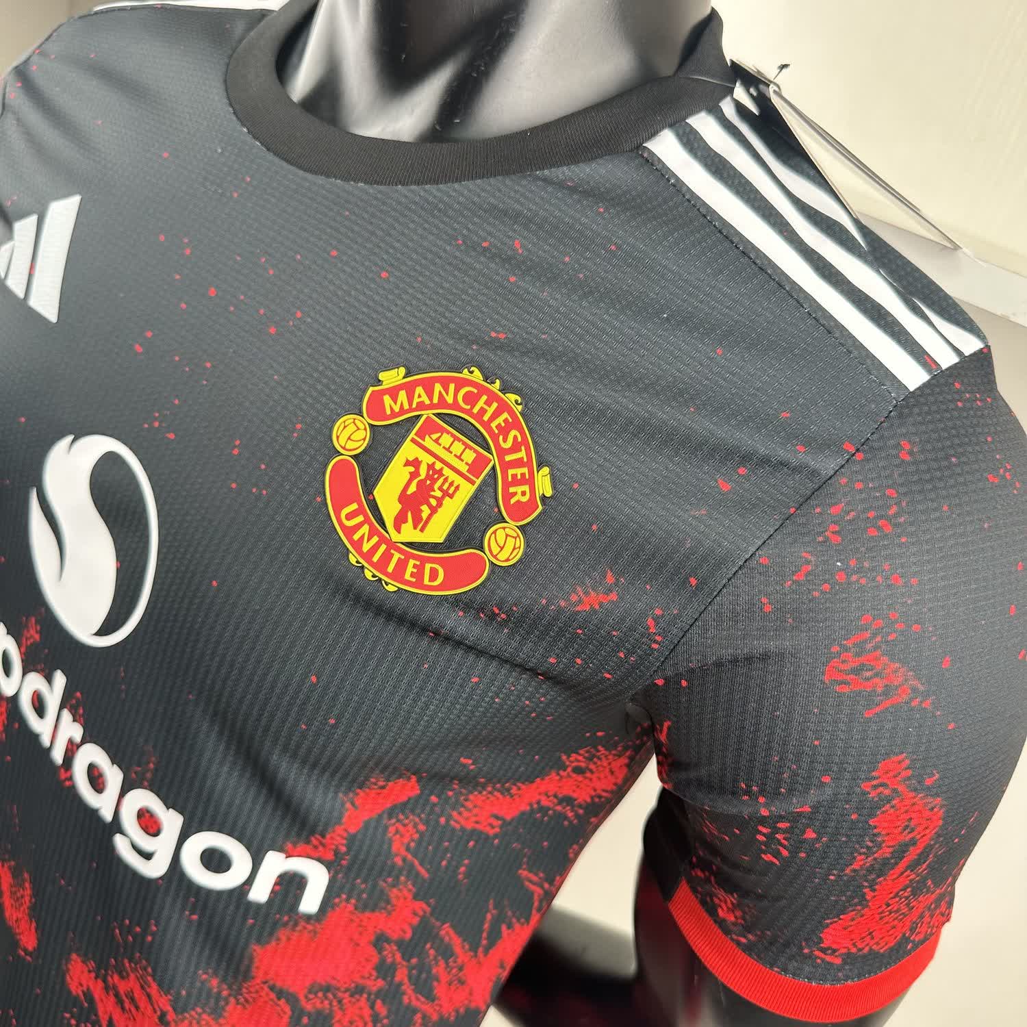 Manchester United 2024-25 Black and Red - Player Version