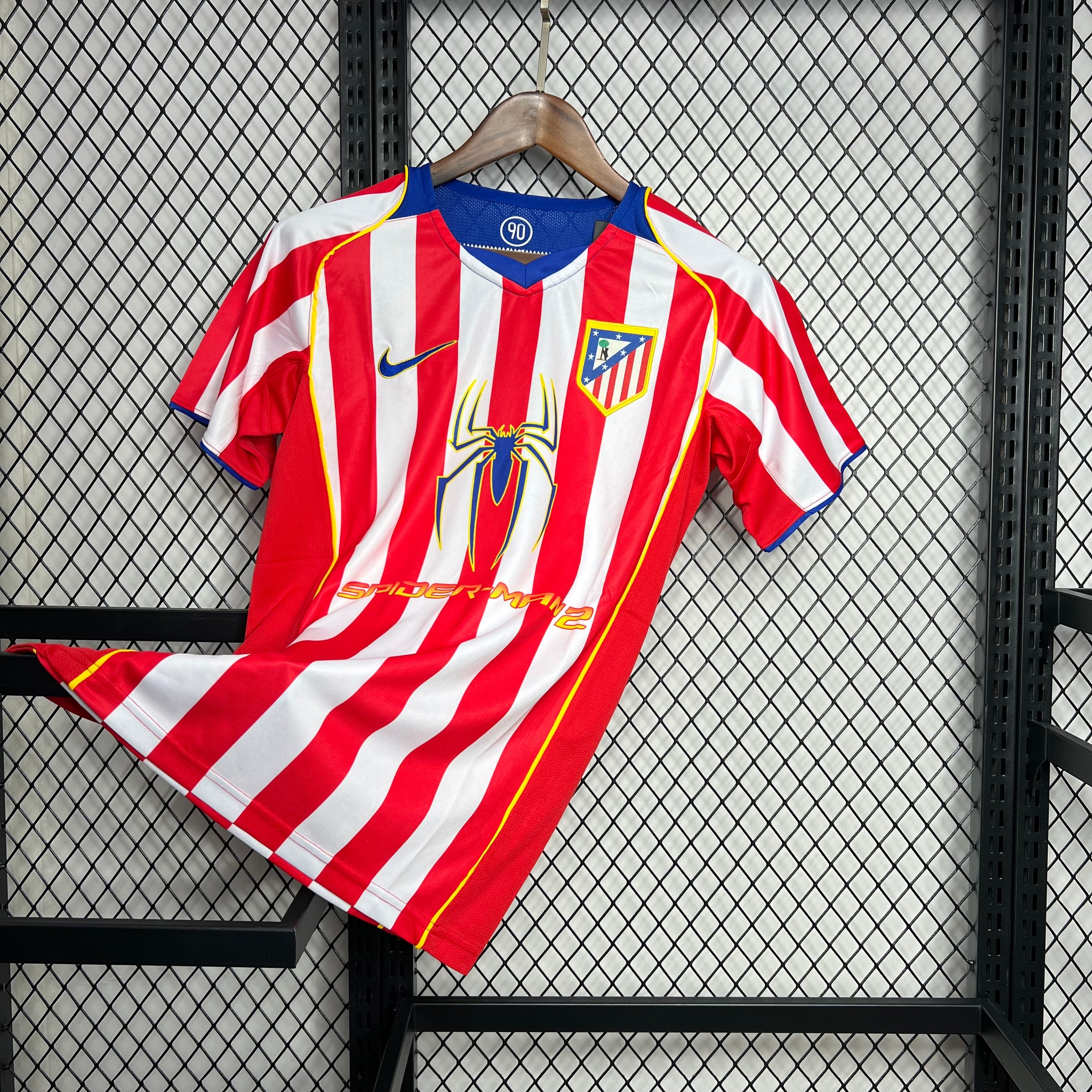 Atletico Madrid 2004/05 Home Retro Jersey